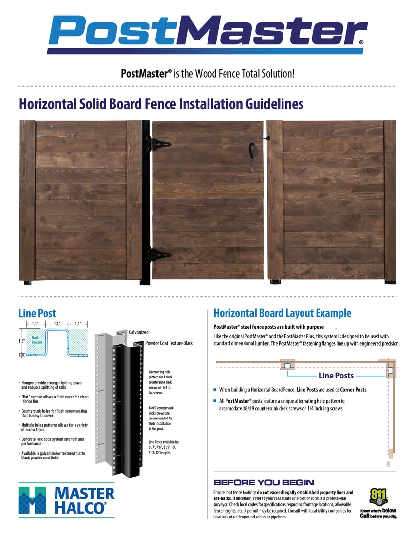 PostMaster Installation Master Halco